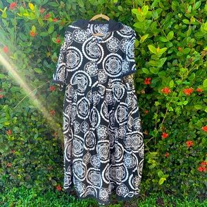 Black and white Magic Brand dress